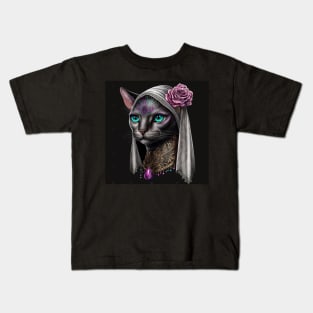 Saint Abyssinian Cat Kids T-Shirt